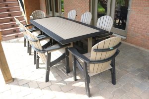 Table Dining Rectangular Great Bay American Recycled Plastic