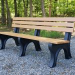 万博体育登陆经济公园美式循环塑料6尺Cedar颜色