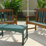 Seashore Bench and Coffee Table by American Recycled Plastic