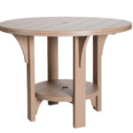 大湾由美国再生塑料圆形餐桌万博体育登陆